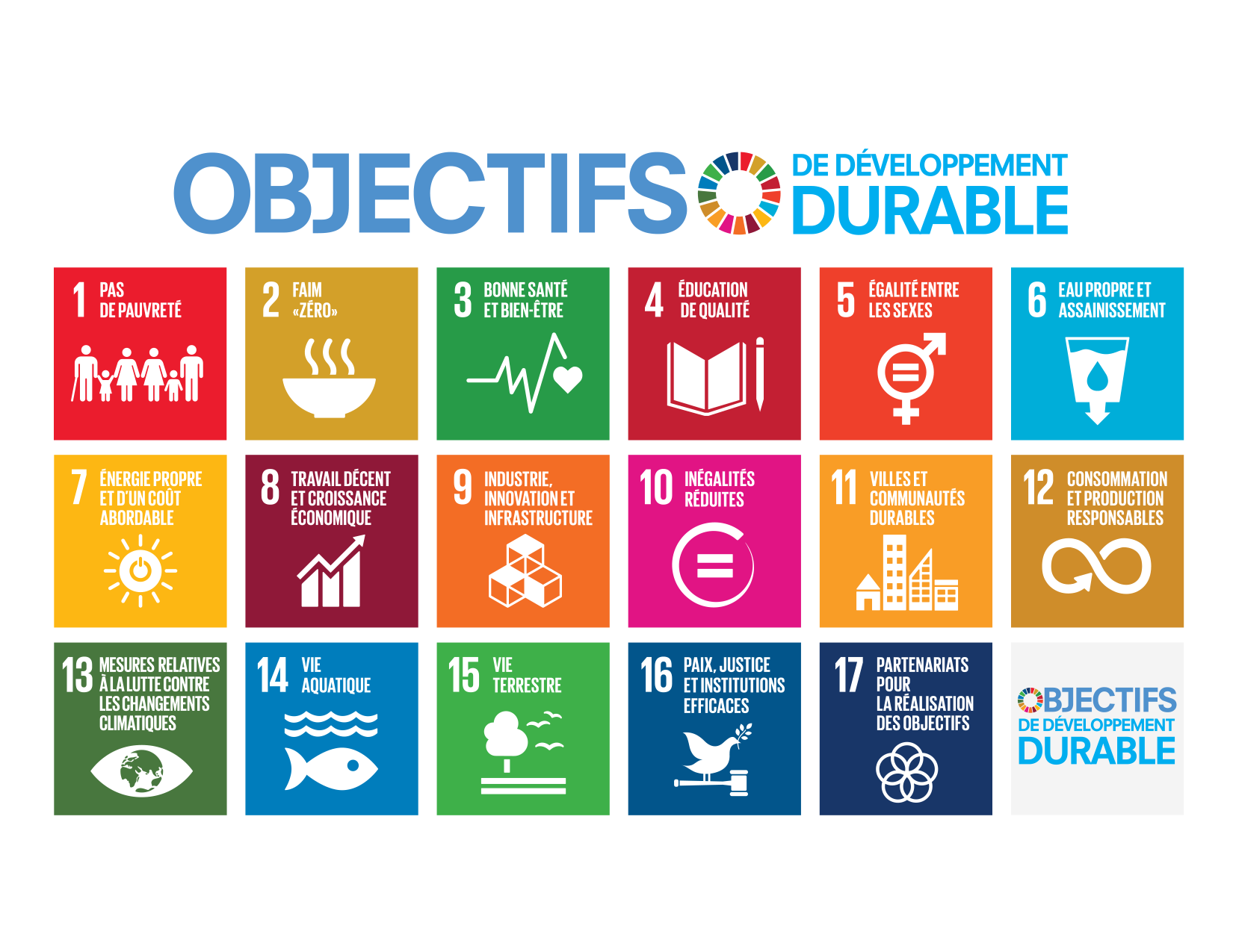 ODD - Objectifs de développement durable