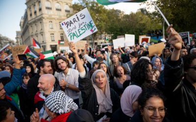 ONU : Manifestations à Paris pour les droits humains à Gaza